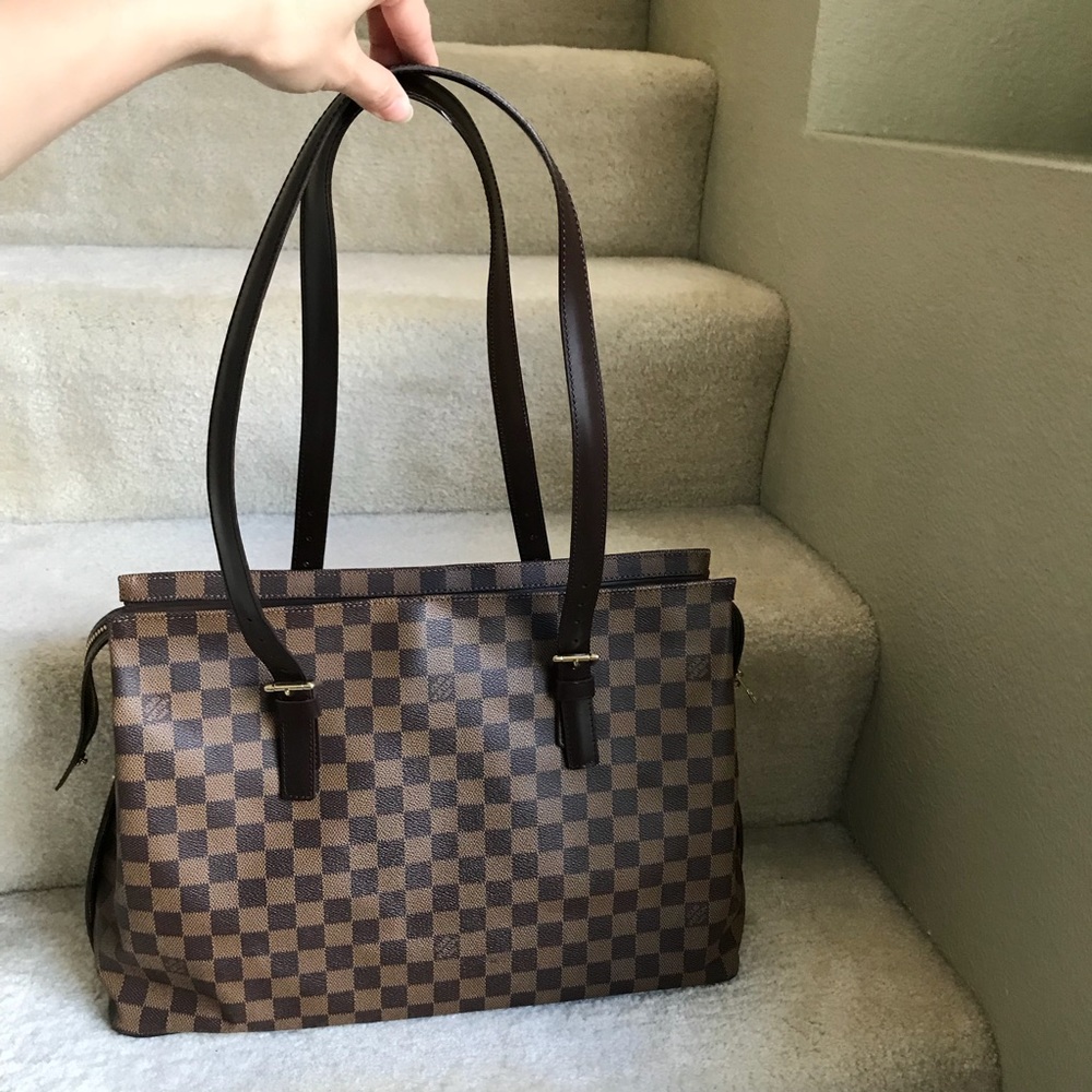 *SOLD* LOUIS VUITTON  Damier Ebene Chelsea bag